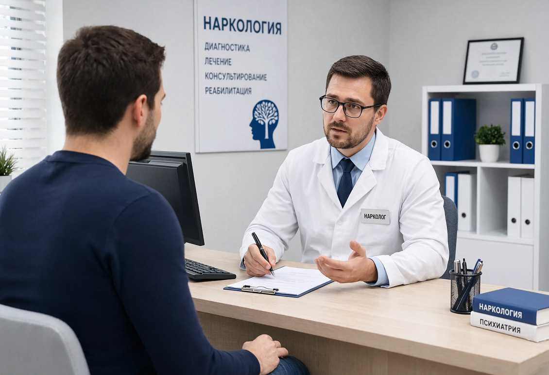 Медицинский персонал в клинике